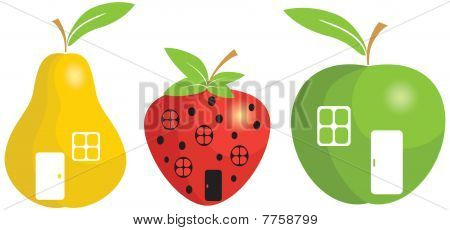 Casitas de fruta
