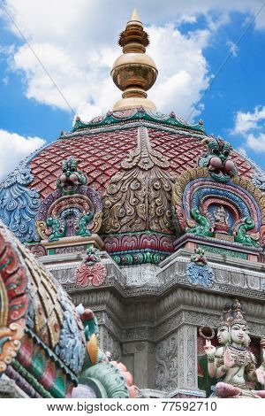 Sri Mariamman Temple In Bangkok; Thailand
