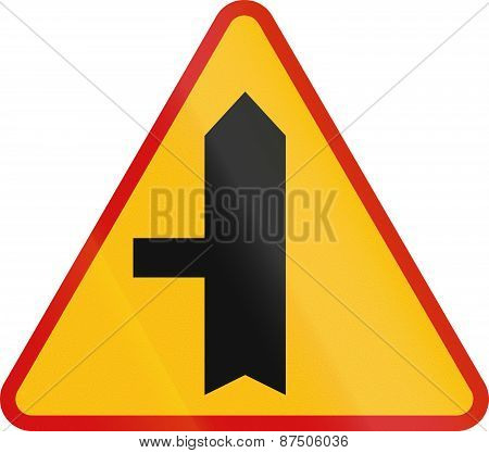 Intersection With Priority In Poland