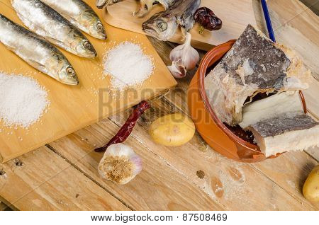 Assorted Dried Fish