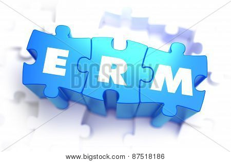 ERM - White Word on Blue Puzzles.