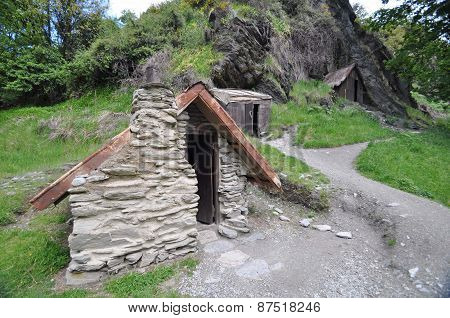 Arrowtown Miners Huts