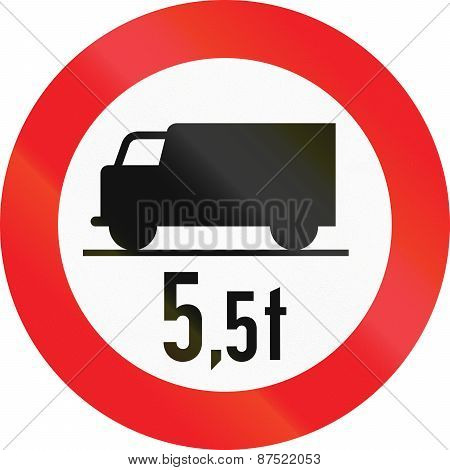 Lorry Weight Limit In Austria