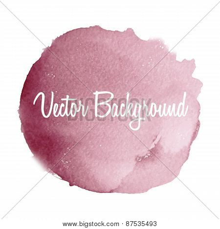 Watercolor Vector Background
