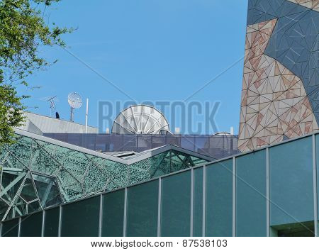Detail of a modern building