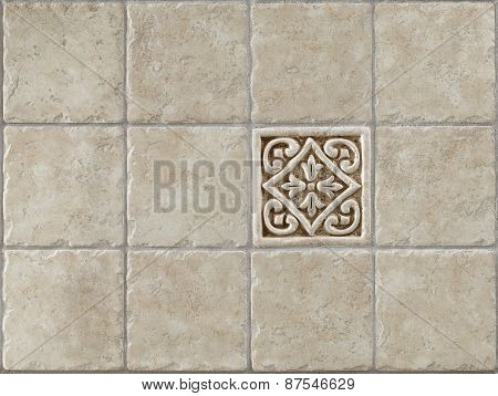 marble decorated background tiles travertine, mosaic