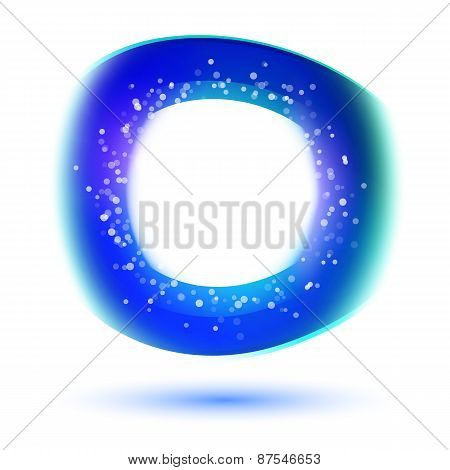 Modern Corporative Blue Offer Symbol