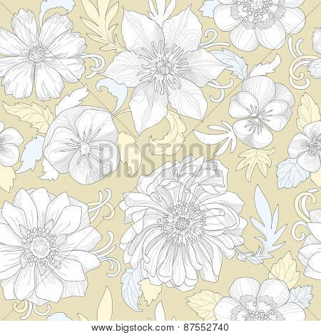 Seamless floral pattern