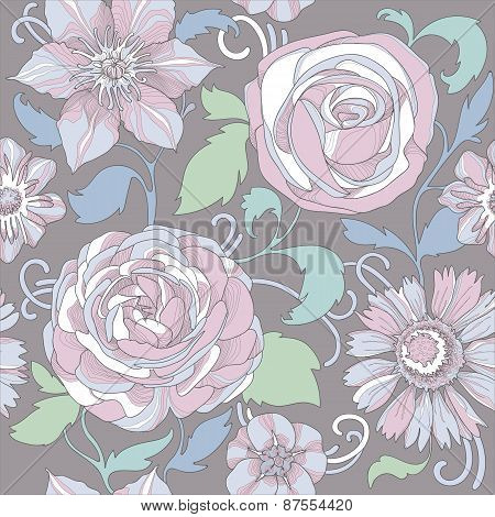 Seamless floral pattern