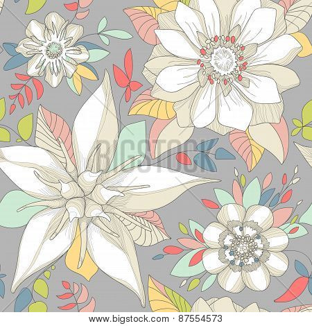 Seamless floral pattern