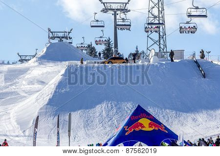 Freestyle jumps for OSCYP 2015
