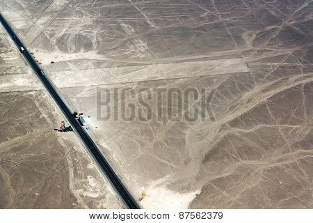 Nazca Lines Highway And Viewpoint
