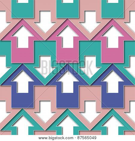Pastels Color Arrows Pattern