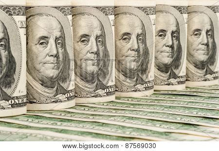 Dollars background