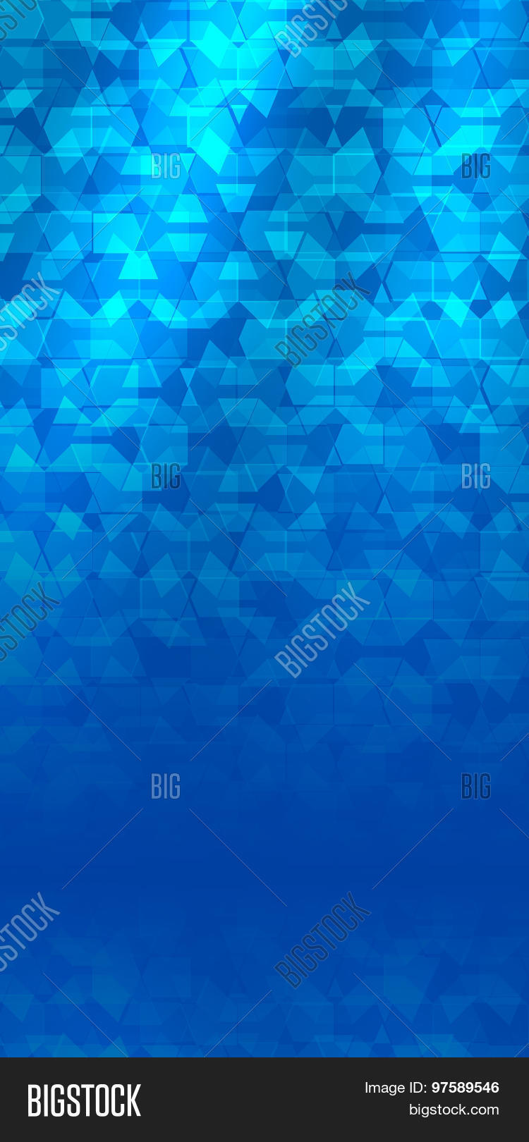 Blue Background Flyer Vector & Photo (Free Trial) Bigstock