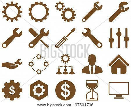 Settings and Tools Icons
