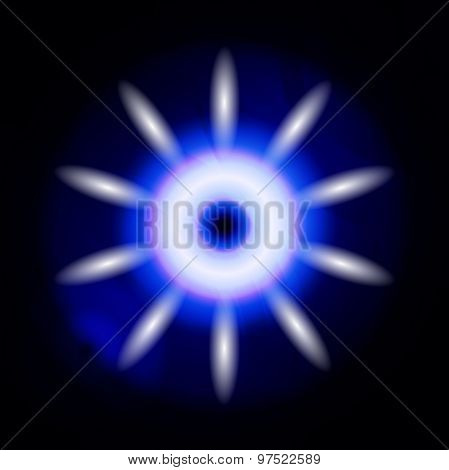 Abstract dark blue technical background  design template abstract