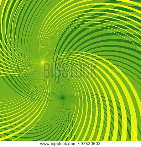 Green Backgrounds design template abstract