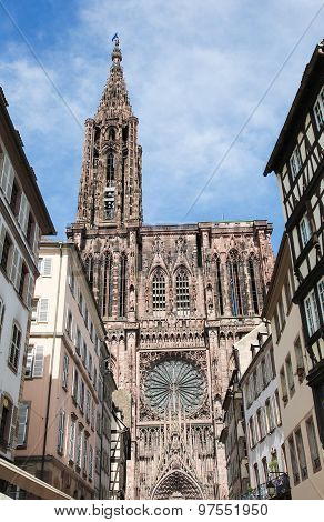 Strasbourg Cathedral, Alsace, France