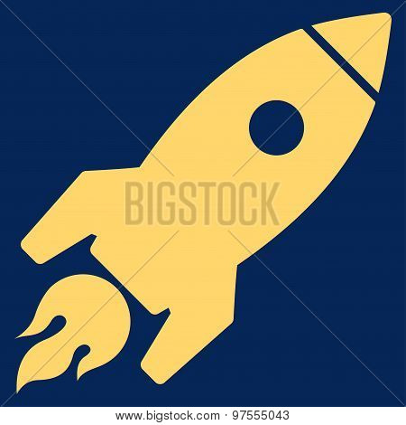 Rocket Launch Icon from Commerce Set