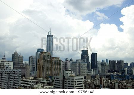 Cidade de Shenzhen com Seg Plaza