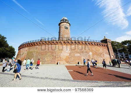 The Lighthouse In Kolobrzeg, Poland