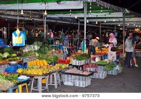 Billig Markt In Bandar Seri Begawan, der Hauptstadt von Brunei.