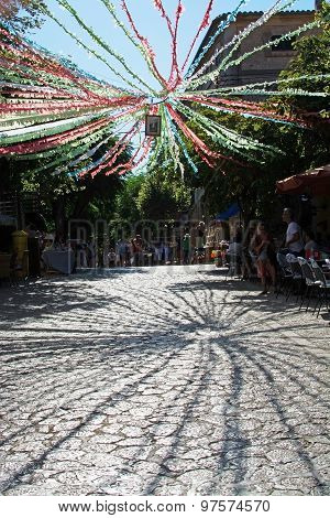 Street Scene At The Artdemossa Festival