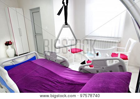 Empty Hospital Room Interior