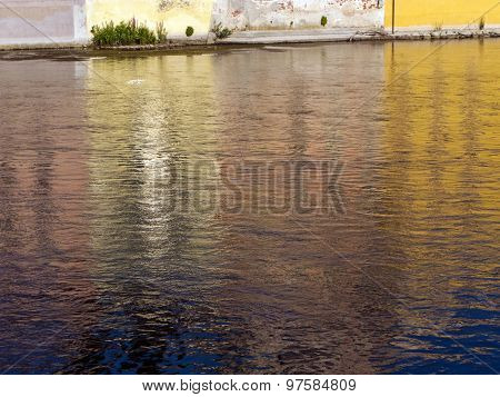 Reflections In River Adige