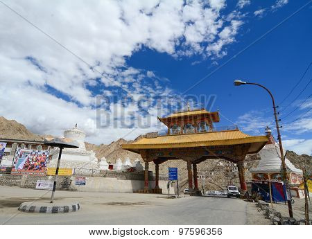 Entrance Of Leh City In Ladakh