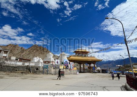 Entrance Of Leh City In Ladakh