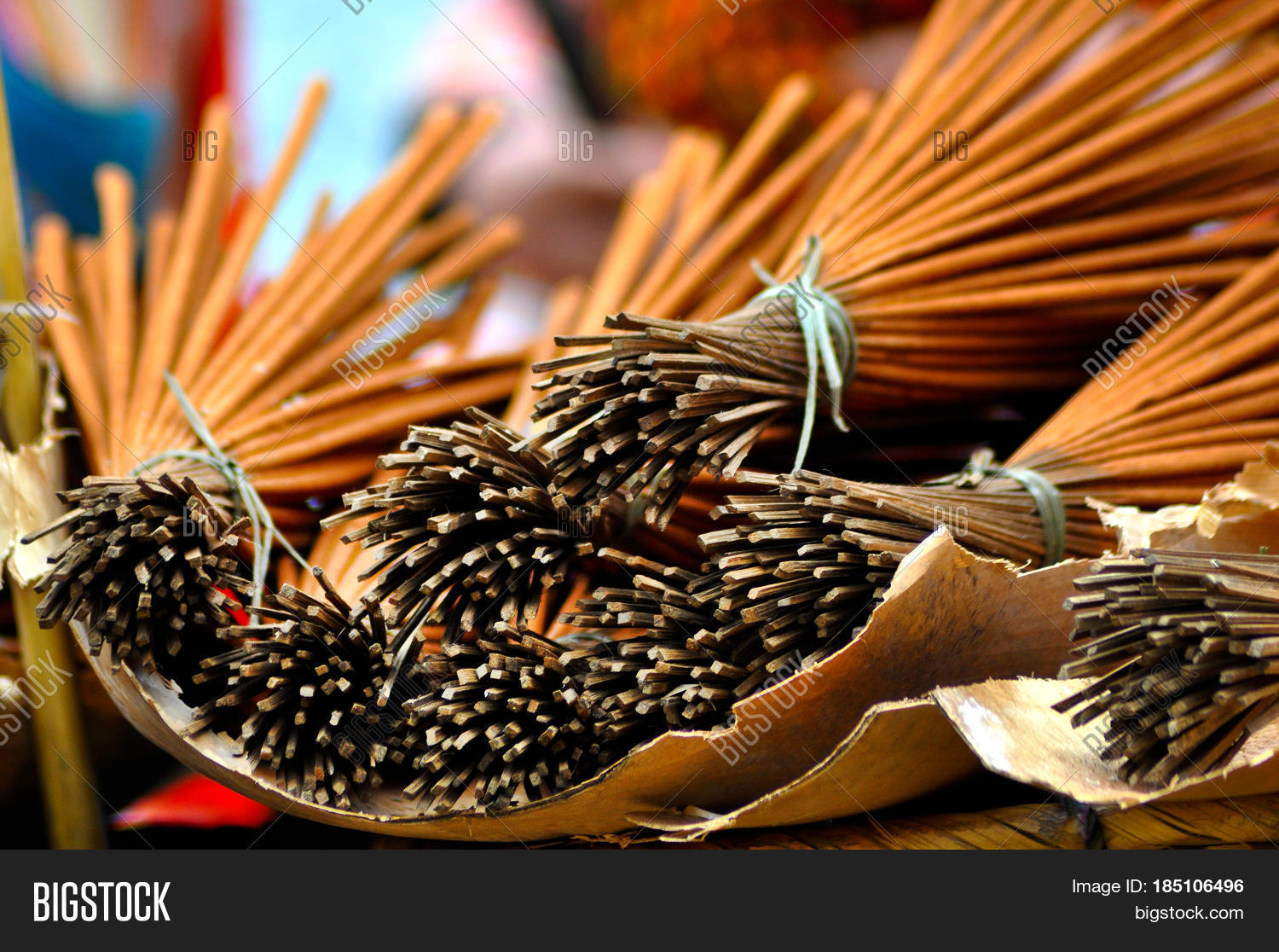 Bunch Incense Sticks Image & Photo (Free Trial) Bigstock