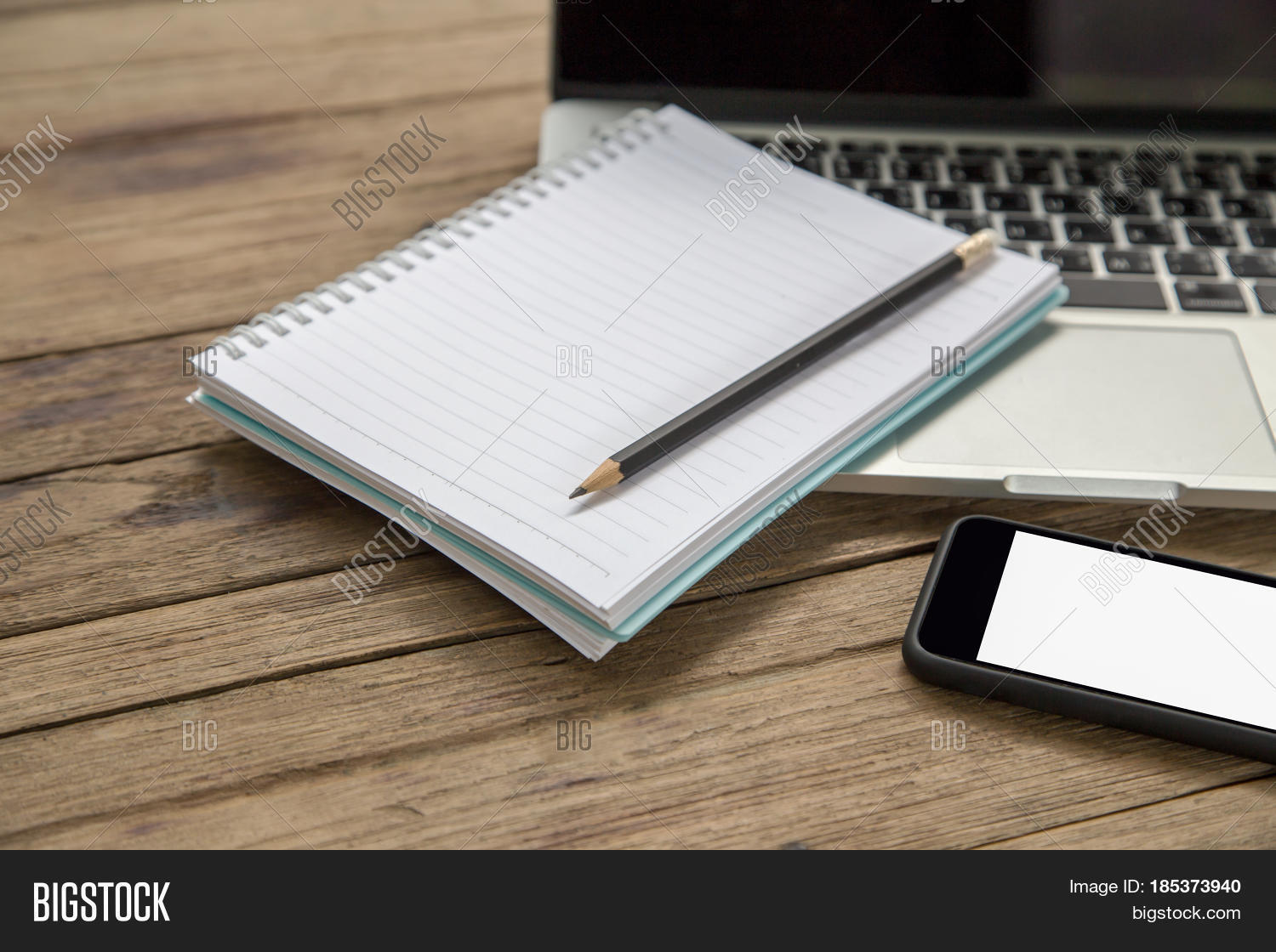 Pencil On Notepad Image & Photo (Free Trial) Bigstock