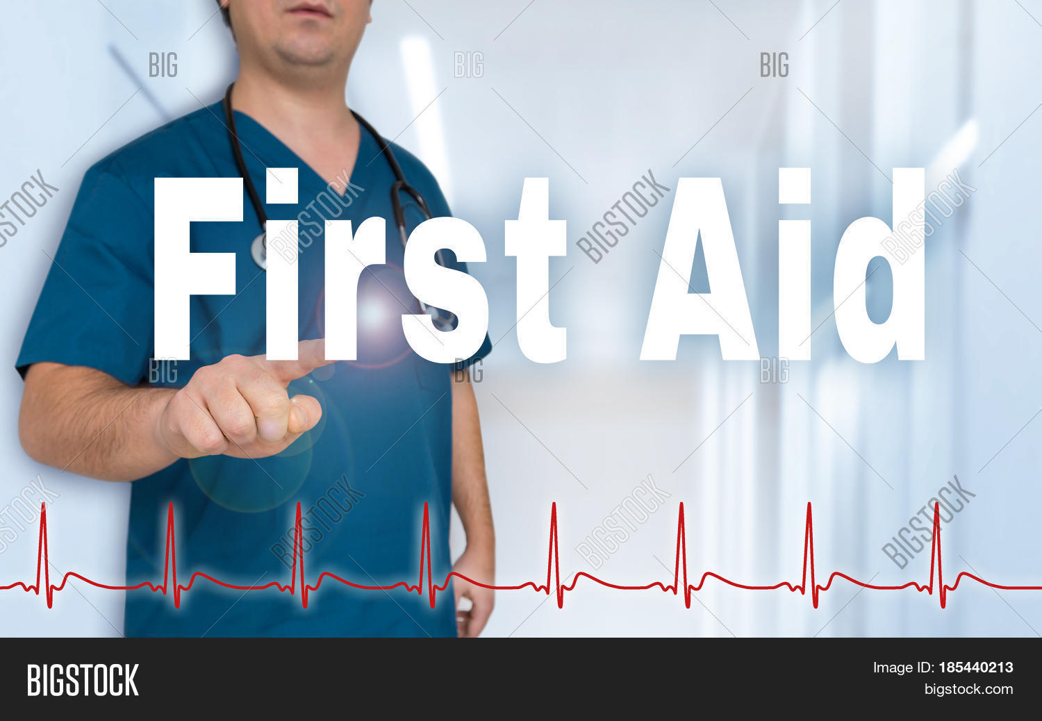 First Aid Doctor Shows Image & Photo (Free Trial) Bigstock