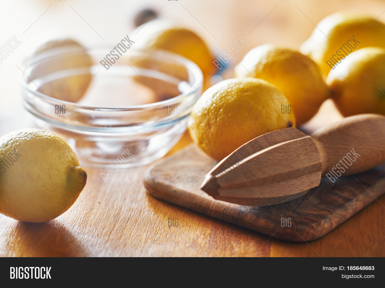 Lemons Wooden Reamer Image & Photo (Free Trial) Bigstock