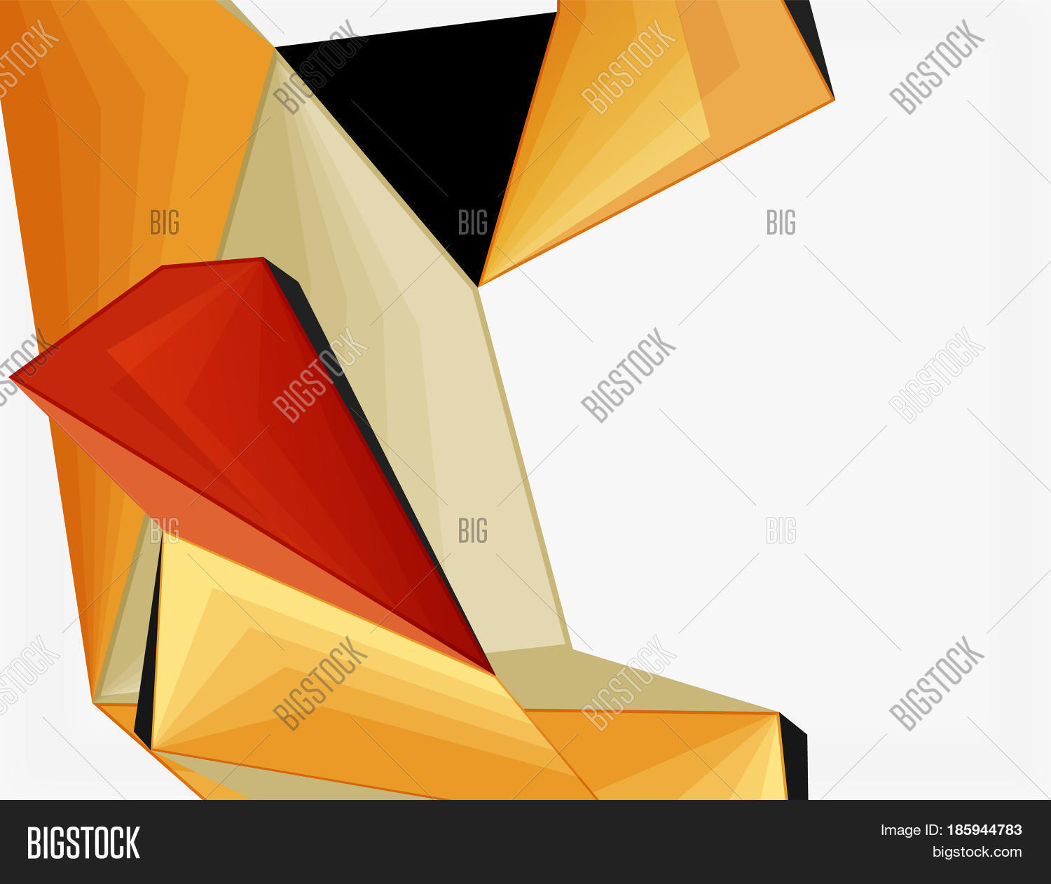 Low Poly Geometric 3d Image & Photo (Free Trial) | Bigstock