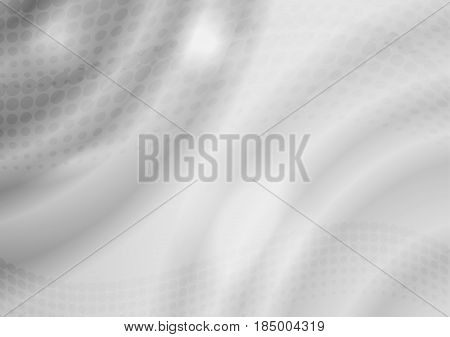 Gray vector abstract waves background and wallpaper