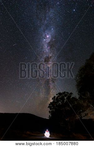 Ashes to Stardust.
A self-portrait taken in the North of Victoria depicting the relationship between the self and our surroundings.