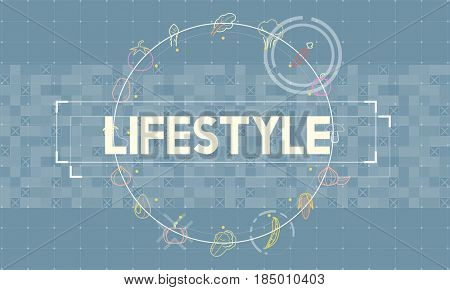 Lifestyle Healthy Living Graphic 