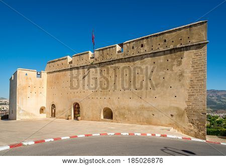 View at the fortification Borj Sud in Fez - Morocco