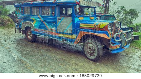 In Asia Philipphines The Typical Bus