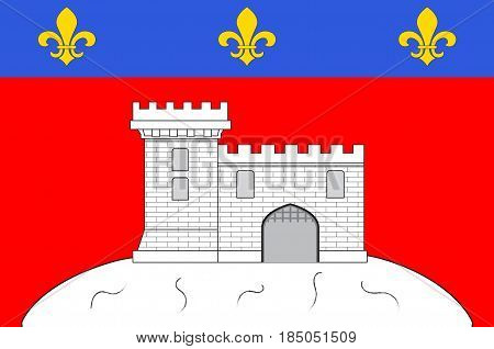 Flag of Montbrison is a commune in the Loire department in central France