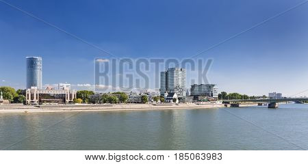 Cologne Deutz Rhine Shore, Germany