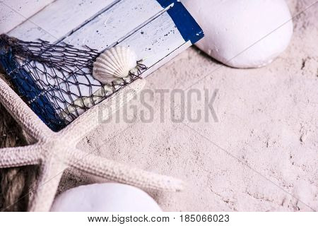 Summer season sale discount and promotion concept decoration