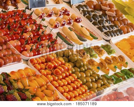 variety of fresh fruit