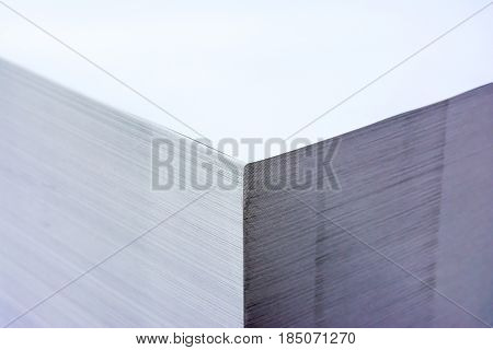 Paper Stack High Contrast Large Industrial Format Palette Storage Material Printing Industry Offset