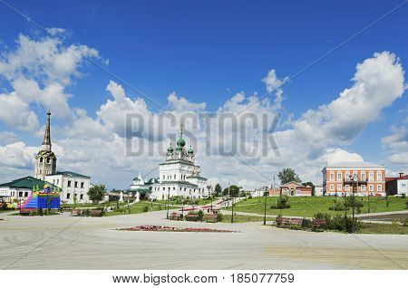 The City Of Solikamsk. The Cathedral Square.