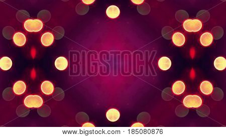 4K Colorful looping kaleidoscope sequence. Abstract motion graphics background. beautiful