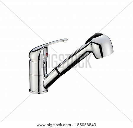 Water pipe connection, T, C, + plumbing - isolated on white background. Material metal pvc and plástic, Whater valve filter